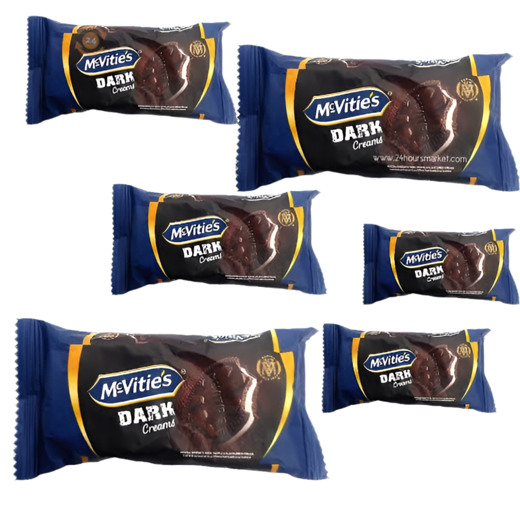 Mcvities Dark Creams Biscuit 38g x 6