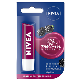 Nivea BlackBerry Shine Lip Care 5.5ml