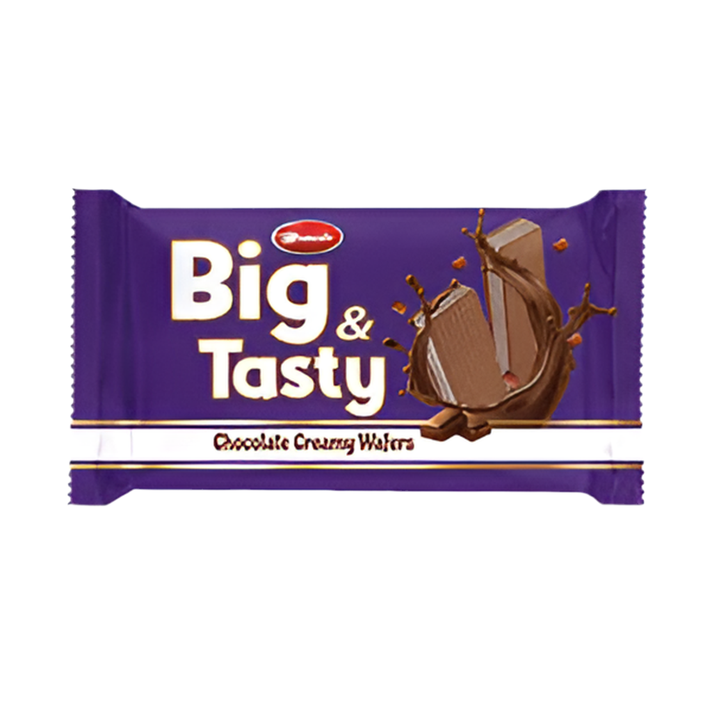 Big & Tasty Chocolate Creamy Wafers