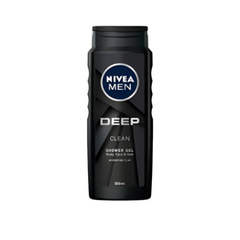 Nivea Men Deep Clean Microfiber Clay Shower Gel 500ml