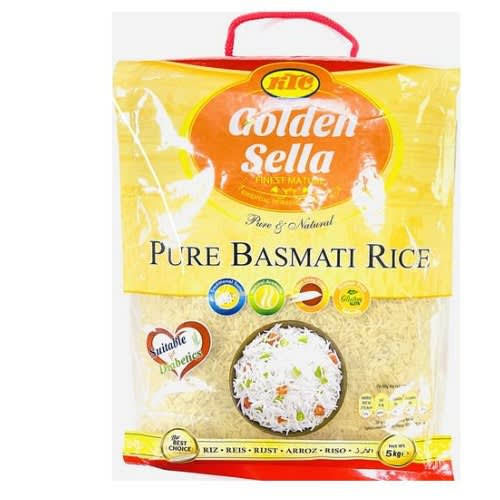 KTC Golden Sella Pure Basmati Rice 5kg