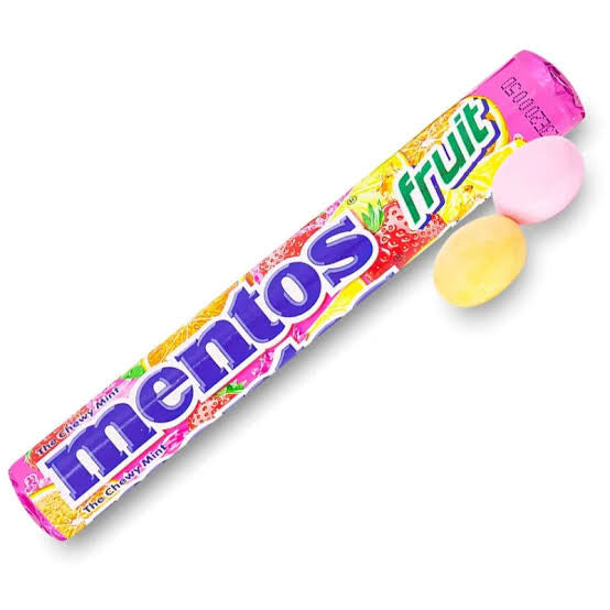Mentos Fruit Chewy Mints 38g