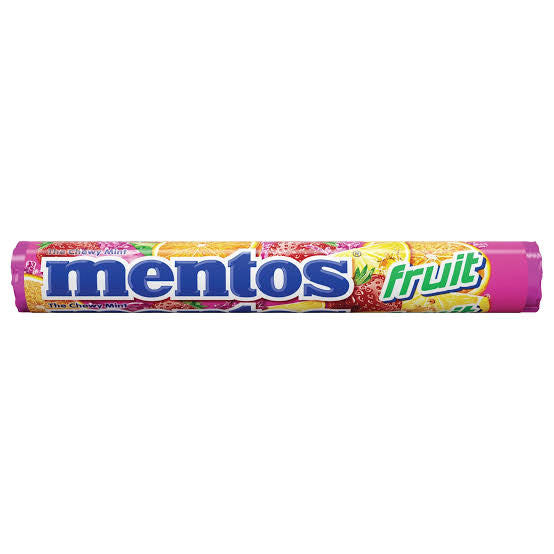 Mentos Fruit Chewy Mints 38g