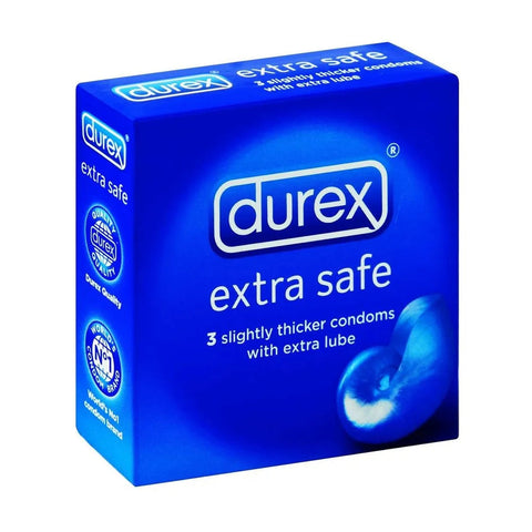 Durex Extra Safe Condoms (Thicker for Enhanced Protection)