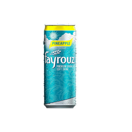 Fayrouz Pineapple Can Soft Drink 330ml - Makdwn 