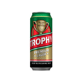 Trophy Lager Beer 500ml - Makdwn 