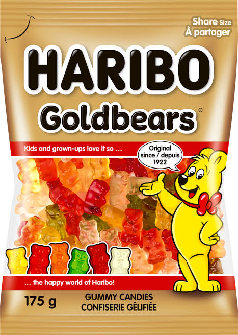 Haribo Goldbears Gummi Candy 175g - Makdwn 